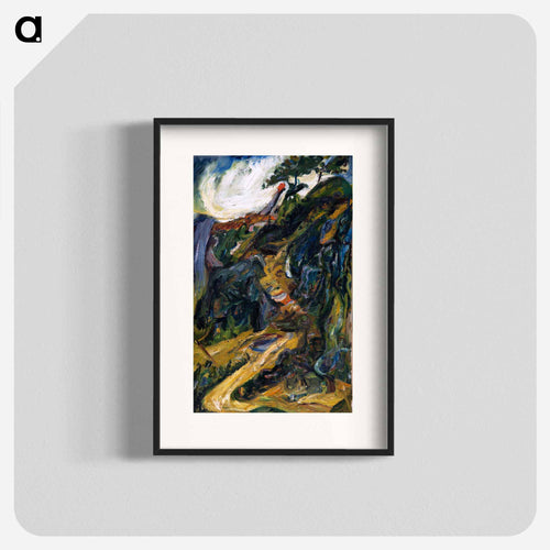Winding Road, Near Gréolières
 - シャイム スーティン Poster.