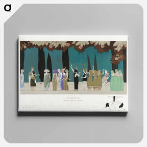 アートパネル-Aphrodite–In the gardens of the Goddess
 - シャルル マルタン Canvas.