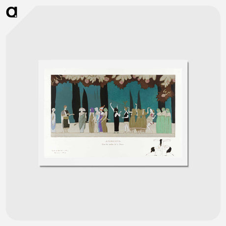 アートポストカード-Aphrodite–In the gardens of the Goddess
 - シャルル マルタン Postcard.