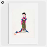 アートポスター-Ancient Lady Costume
 - 中国の衣装 Poster.