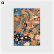 アートポストカード-Chinese Tapestry
 - クリーブランド美術館 Postcard.