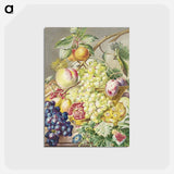 アートポストカード-Fruitstuk
 - コルネリス プロース ファン アムステル Postcard.