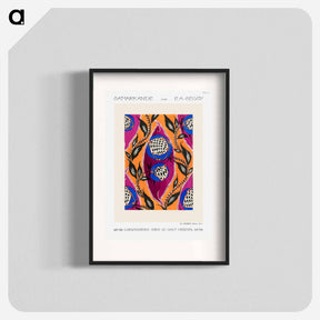 アートポスター-Samarkande: 20 Color Compositions in the Oriental Style - E.A.セギー Poster.