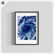 アートポスター-Tropical Cyclone
 - 上空からの地球 Poster.
