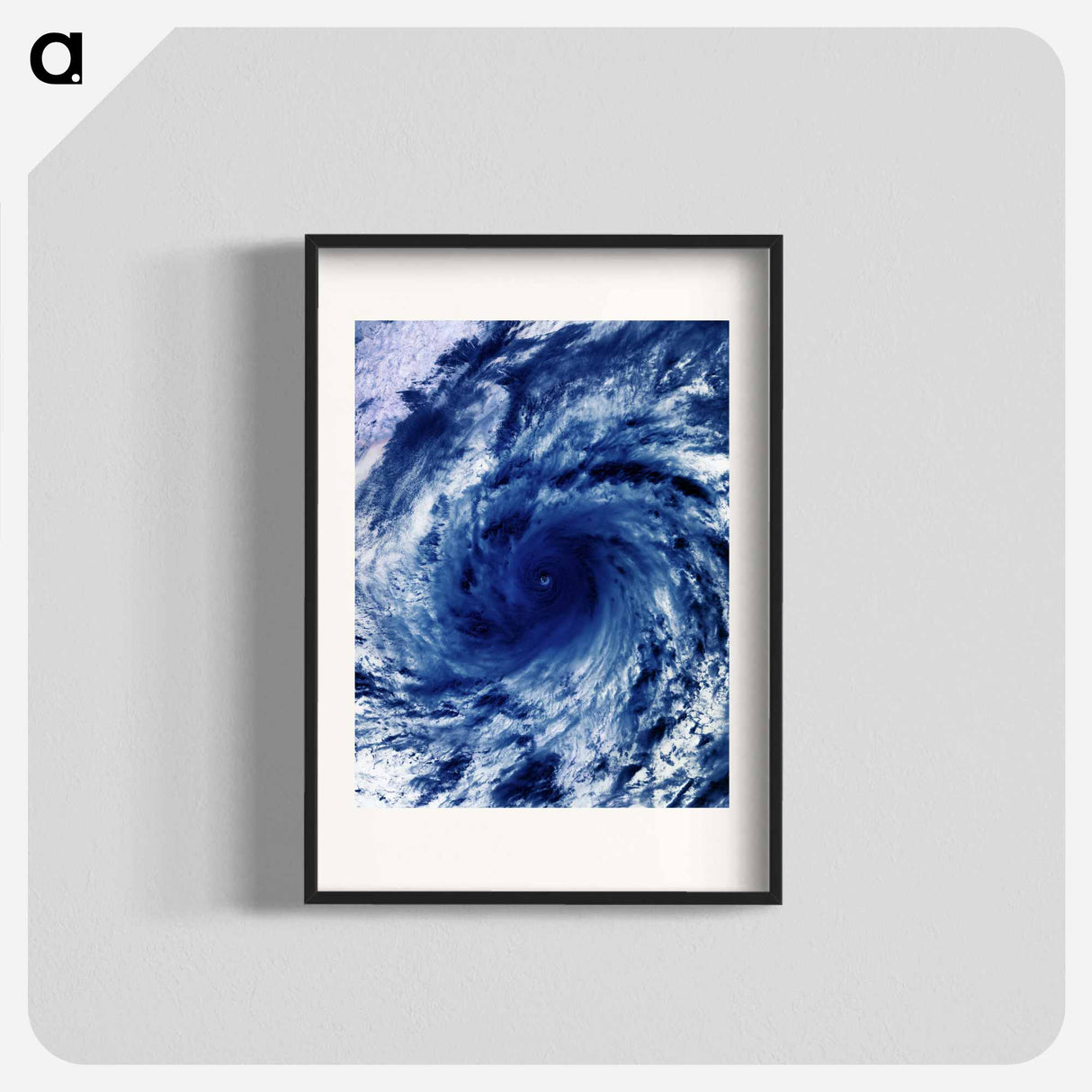 アートポスター-Tropical Cyclone
 - 上空からの地球 Poster.