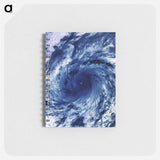 アートメモ帳-Tropical Cyclone
 - 上空からの地球 Memo.