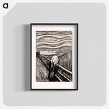 アートポスター-The Scream - エドヴァルド ムンク Poster.