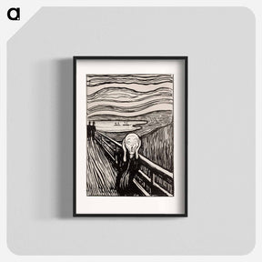 アートポスター-The Scream - エドヴァルド ムンク Poster.