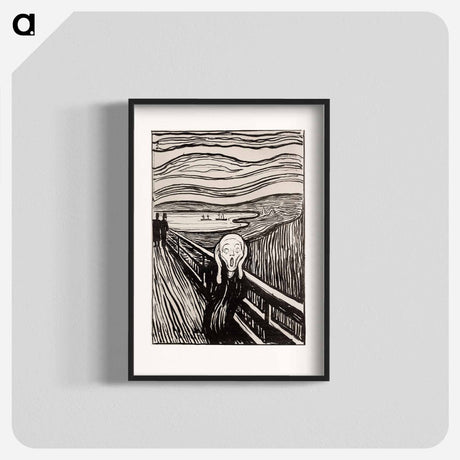 アートポスター-The Scream - エドヴァルド ムンク Poster.