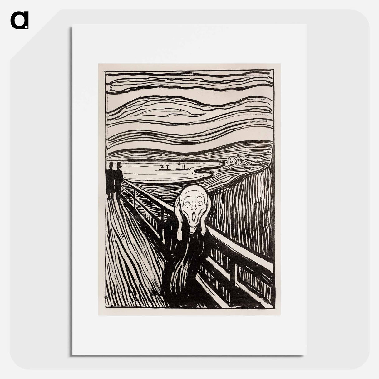 The Scream - エドヴァルド ムンク Poster.