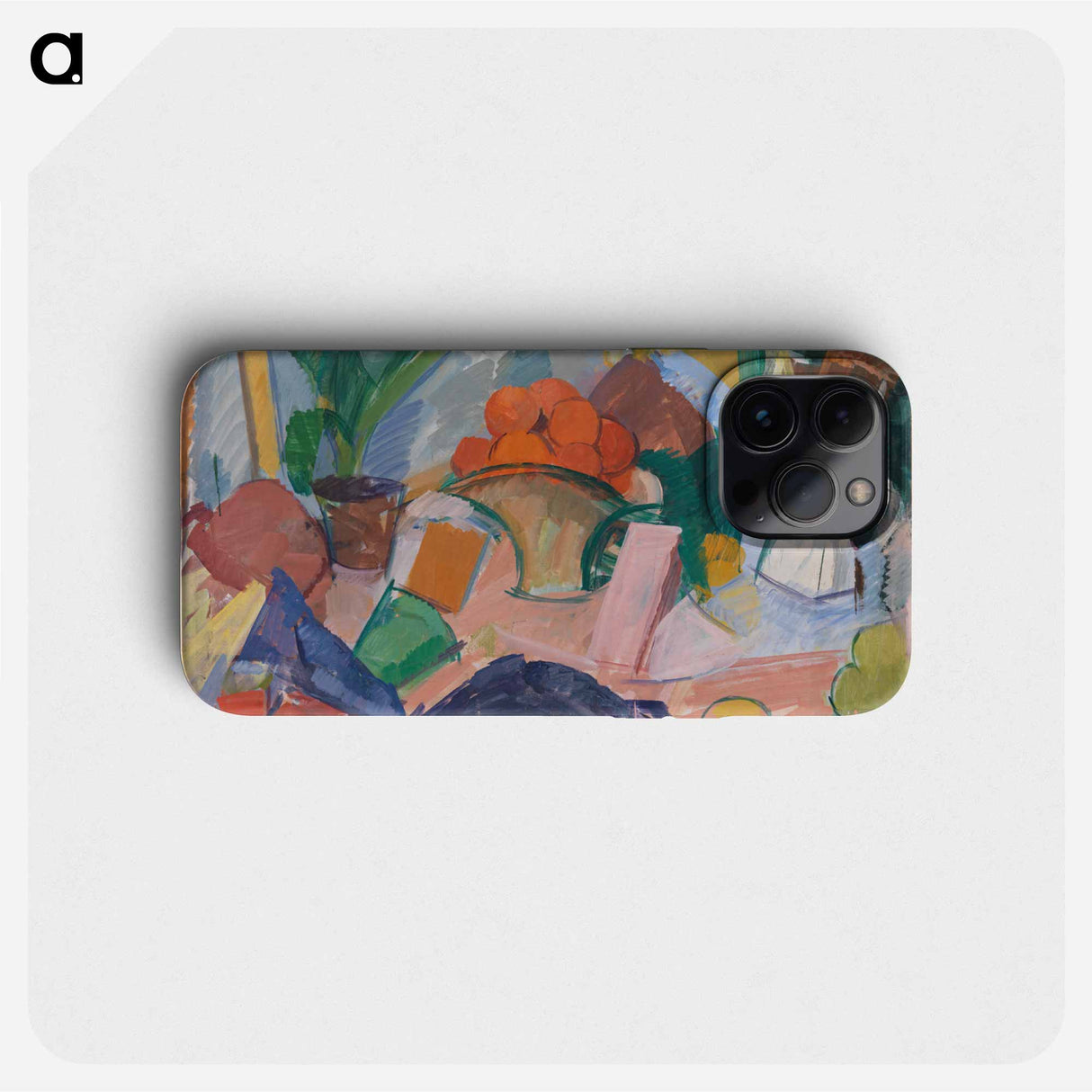 Still Life with Oranges in a Basket - エドヴァルド ウェイ Phone Case.
