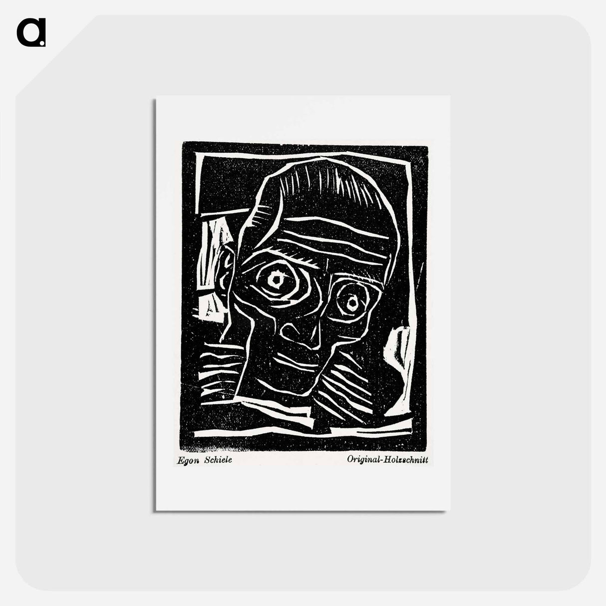 アートポストカード-Die Aktion Jg. 6, Nr. 39/40 - エゴン シーレ Postcard.