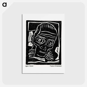 アートポストカード-Die Aktion Jg. 6, Nr. 39/40 - エゴン シーレ Postcard.