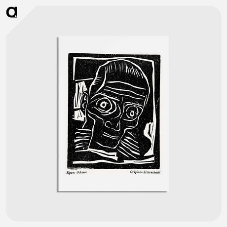 アートポストカード-Die Aktion Jg. 6, Nr. 39/40 - エゴン シーレ Postcard.
