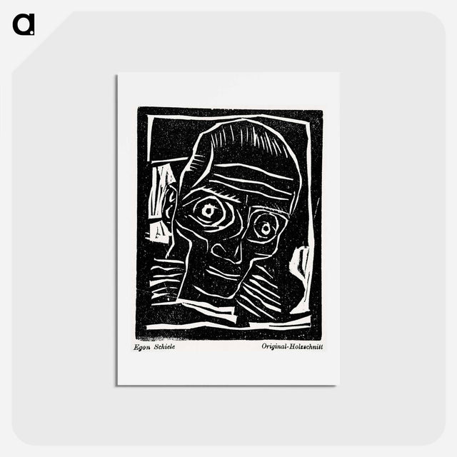 アートポストカード-Die Aktion Jg. 6, Nr. 39/40 - エゴン シーレ Postcard.