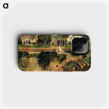 Swimming Hole - アーネスト ローソン Phone Case.