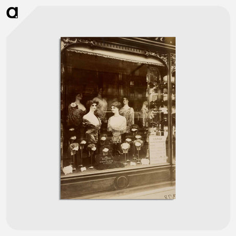 アートポストカード-Boulevard de Strasbourg
 - ウジェーヌ アジェ Postcard.