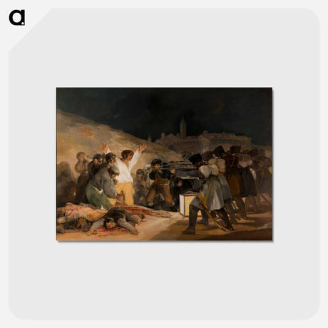 アートポストカード-The Third of May - フランシスコ デ ゴヤ Postcard.