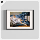 Brown Odalisque - Francois Boucher Poster.