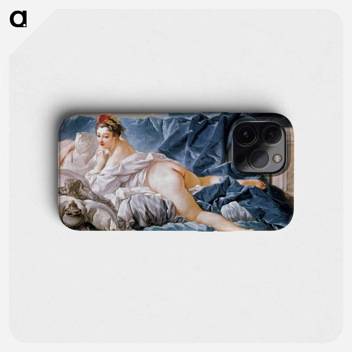 Brown Odalisque - Francois Boucher Phone Case.