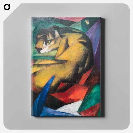 アートパネル-Tiger - フランツ マルク Canvas.