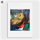 Tiger - Franz Marc Poster.