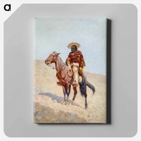 アートパネル-A Mexican Vaquero
 - フレデリック レミントン Canvas.