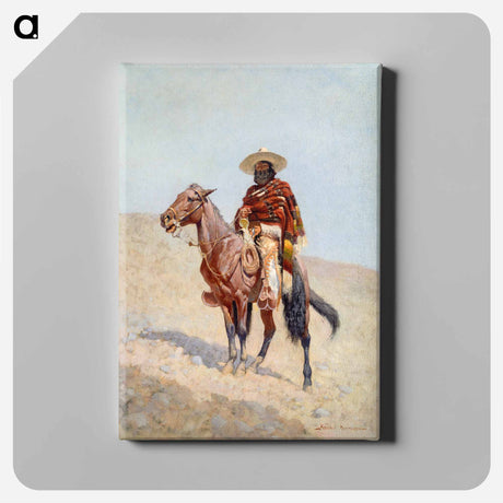 アートパネル-A Mexican Vaquero
 - フレデリック レミントン Canvas.