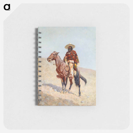 アートメモ帳-A Mexican Vaquero
 - フレデリック レミントン Memo.