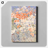 アートパネル-The Island Garden - フレデリック チャイルド ハッサム Canvas.