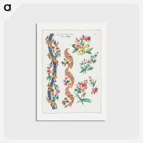 アートポストカード-Floral Designs and Floral Bands
 - ジャコモ カヴェネチア Postcard.