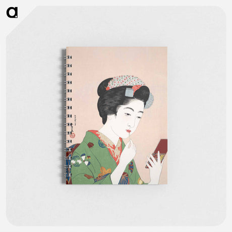アートメモ帳-Woman Applying Rouge
 - 橋口 五葉 Memo.
