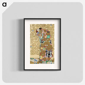 アートポスター-Gustav Klimt's Fulfillment - グスタフ クリムト Poster.