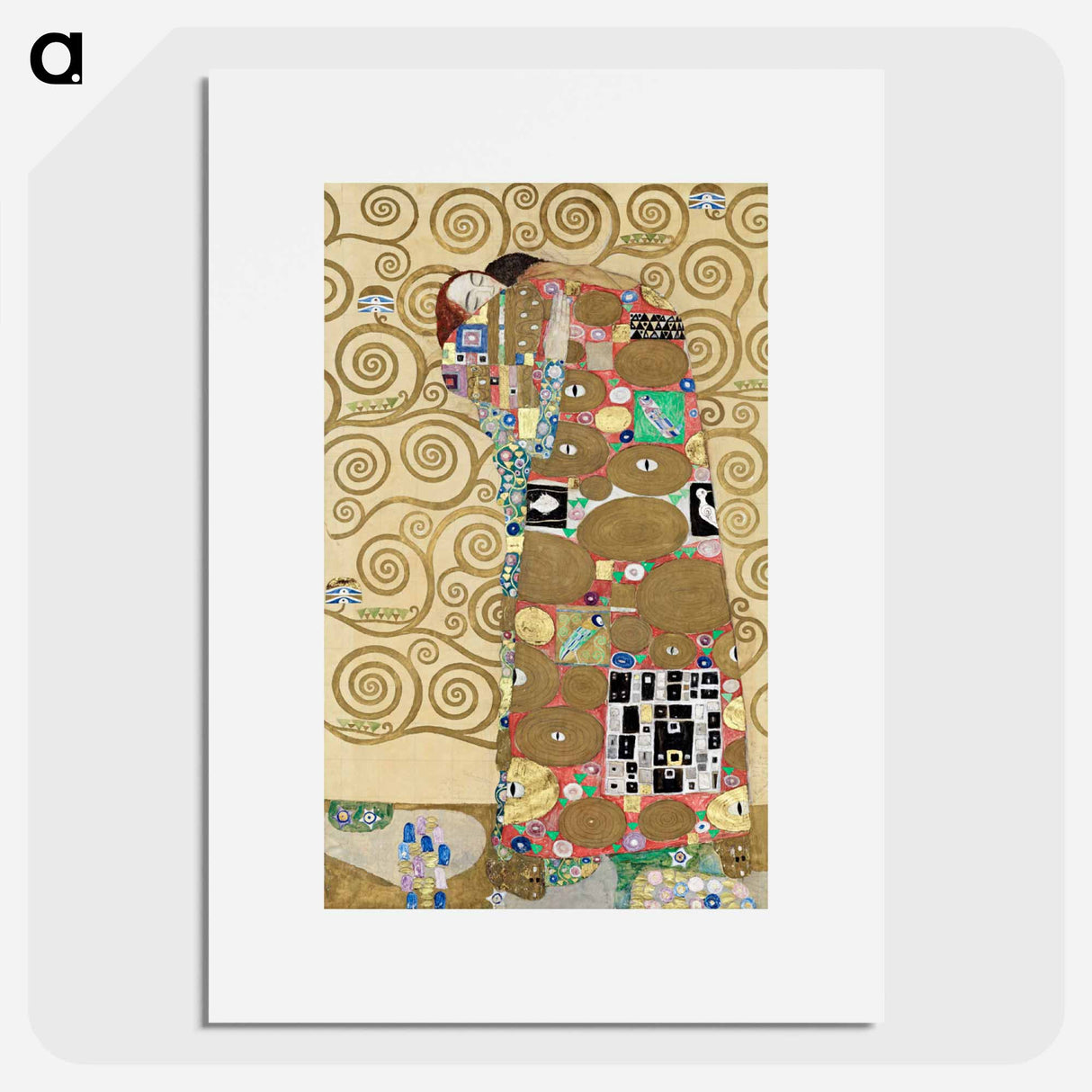 Gustav Klimt's Fulfillment - Gustav Klimt Poster.