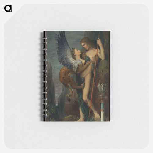 『オイディプスとスフィンクス』（1864年） - ギュスターヴ モロー Memo.