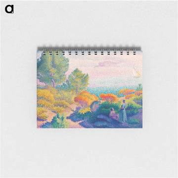 Two Women by the Shore, Mediterranean - アンリ エドモンド クロス Memo.