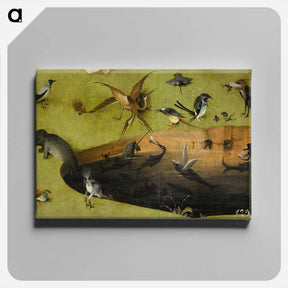 アートパネル-Garden of Earthly Delights Detail
 - ヒエロニムス ボス Canvas.
