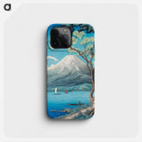 Mount Fuji from Lake Yamanaka - Hiroaki Takahashi Phone Case.