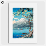 Mount Fuji from Lake Yamanaka - Hiroaki Takahashi Poster.