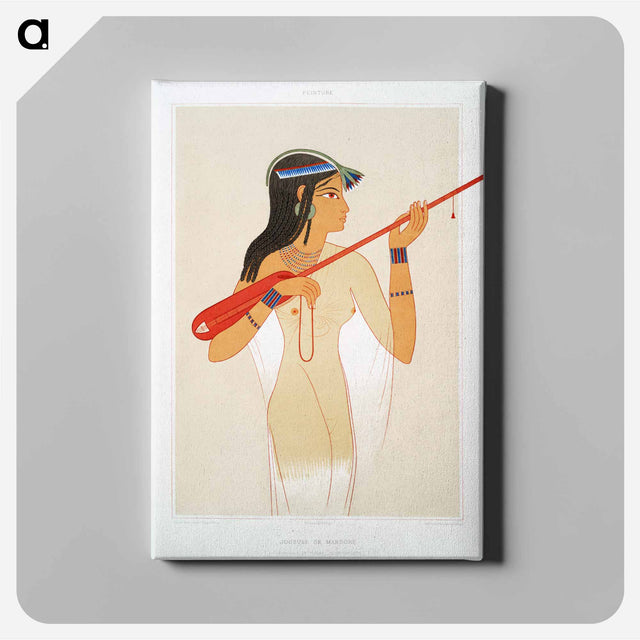 アートパネル-Mandore Player
 - エジプト美術史 Canvas.