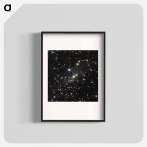 アートポスター-Webb's First Deep Field
 - ジェームズ ウェッブ宇宙望遠鏡 Poster.