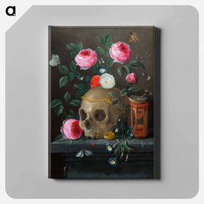 アートパネル-Vanitas Still Life
 - ヤン ファン ケッセル Canvas.