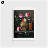 アートポストカード-Vanitas Still Life
 - ヤン ファン ケッセル Postcard.