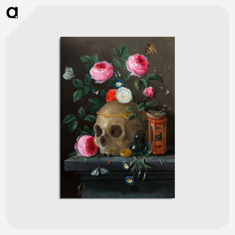 アートポストカード-Vanitas Still Life
 - ヤン ファン ケッセル Postcard.