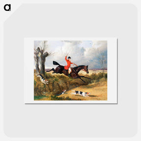 アートポストカード-Clearing a Ditch
 - ジョン フレデリック ヘリング Postcard.