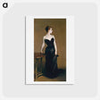 アートポストカード-Madame X - ジョン シンガー サージェント Postcard.