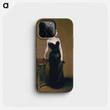 Madame X - John Singer Sargent Phone Case.