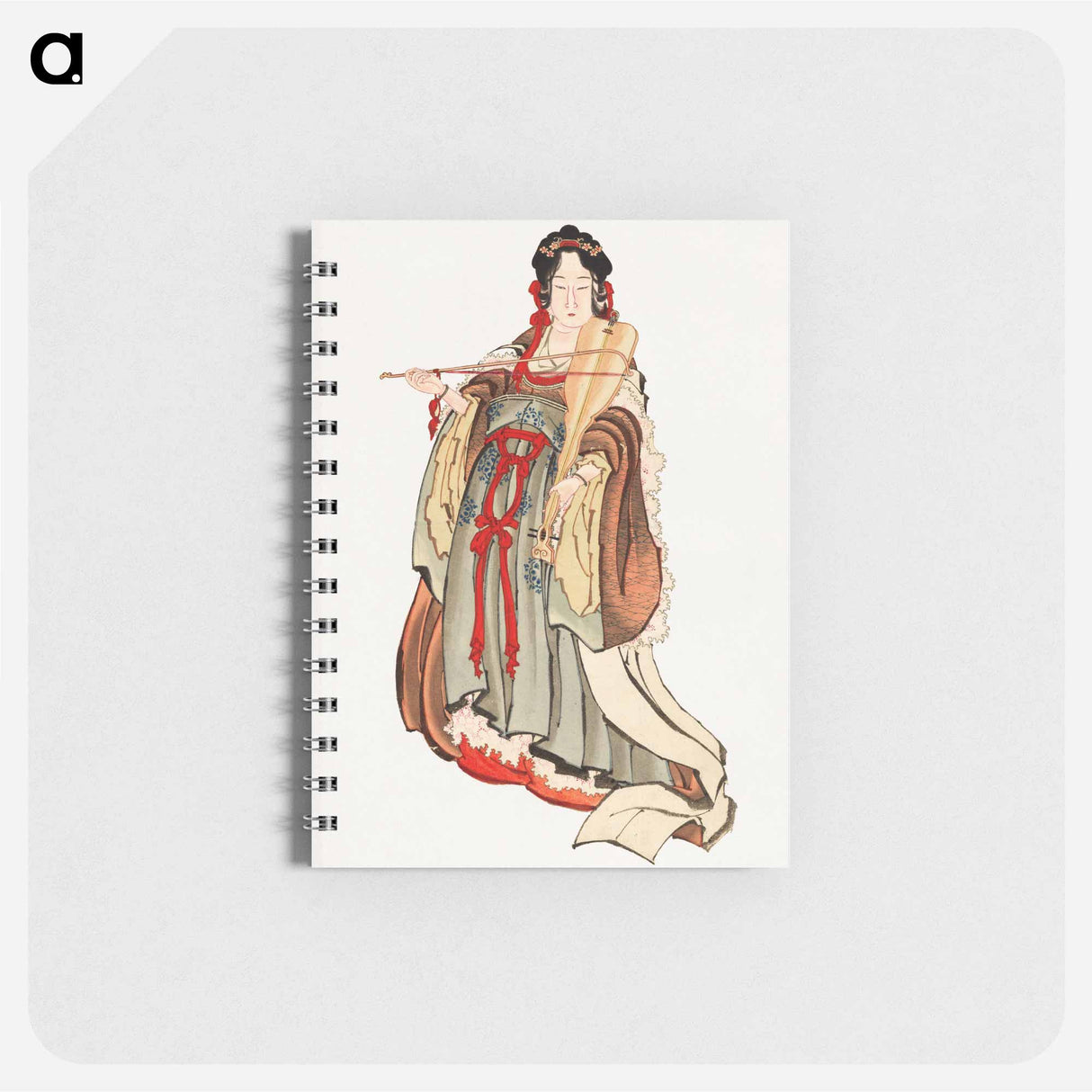 Benten (Goddess of Love) - 葛飾 北斎 Memo.