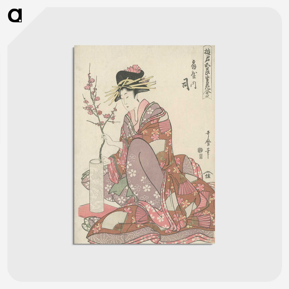 1-2_Kitagawa-Utamaro_postcard