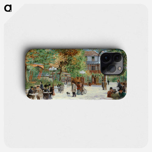 At the Chalet du Château de Madrid, in the Bois de Boulogne - ルイ アベル トルシェ Phone Case.